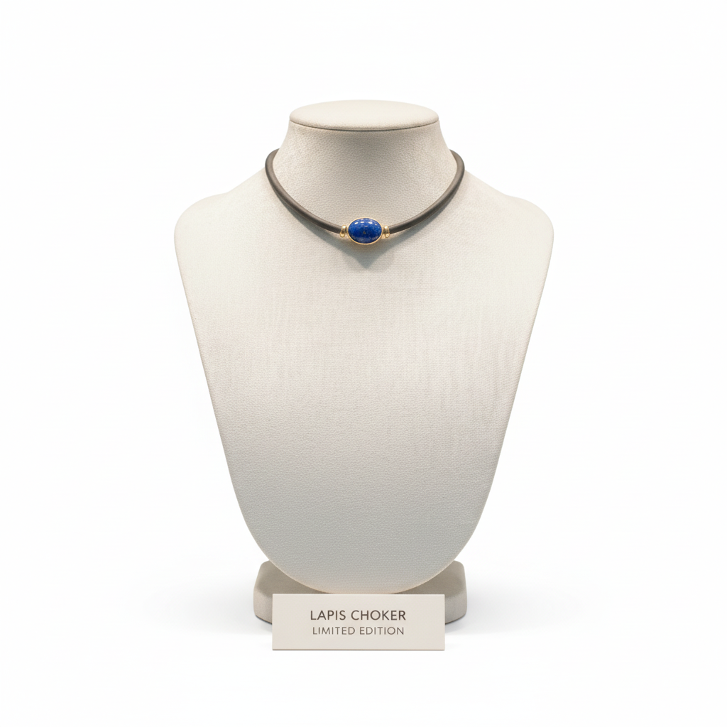 Choker Shine Azul