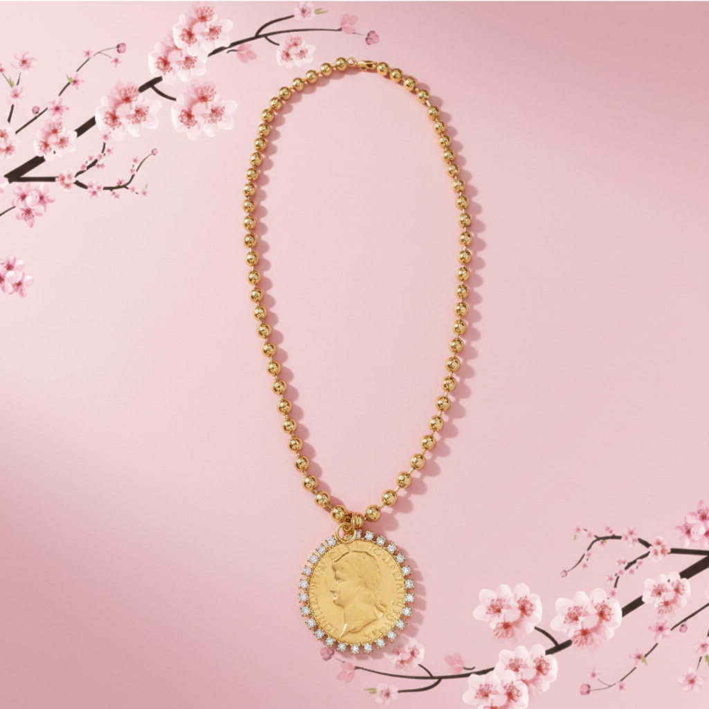 Collar cadena bolitas - COIN (Big)